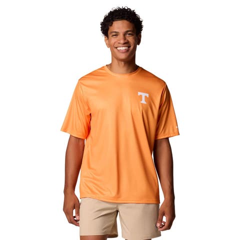 Men's Columbia Tennessee Orange Tennessee Volunteers Terminal Tackle State Omni-Shade T-Shirt