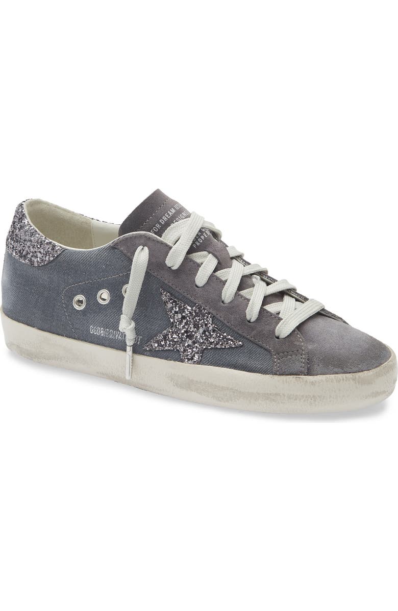Golden Goose Super-Star Low Top Sneaker, Main, color, Grey