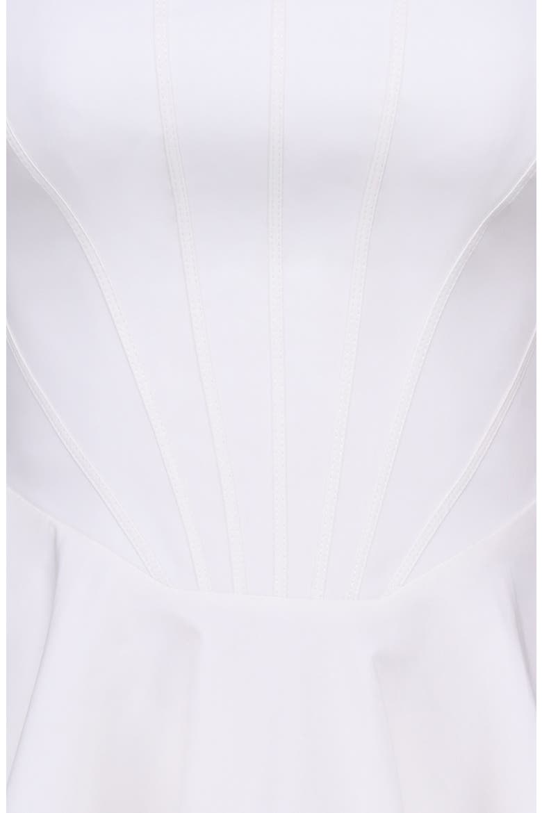 Sasha Halter Minidress, Alternate, color, WHITE