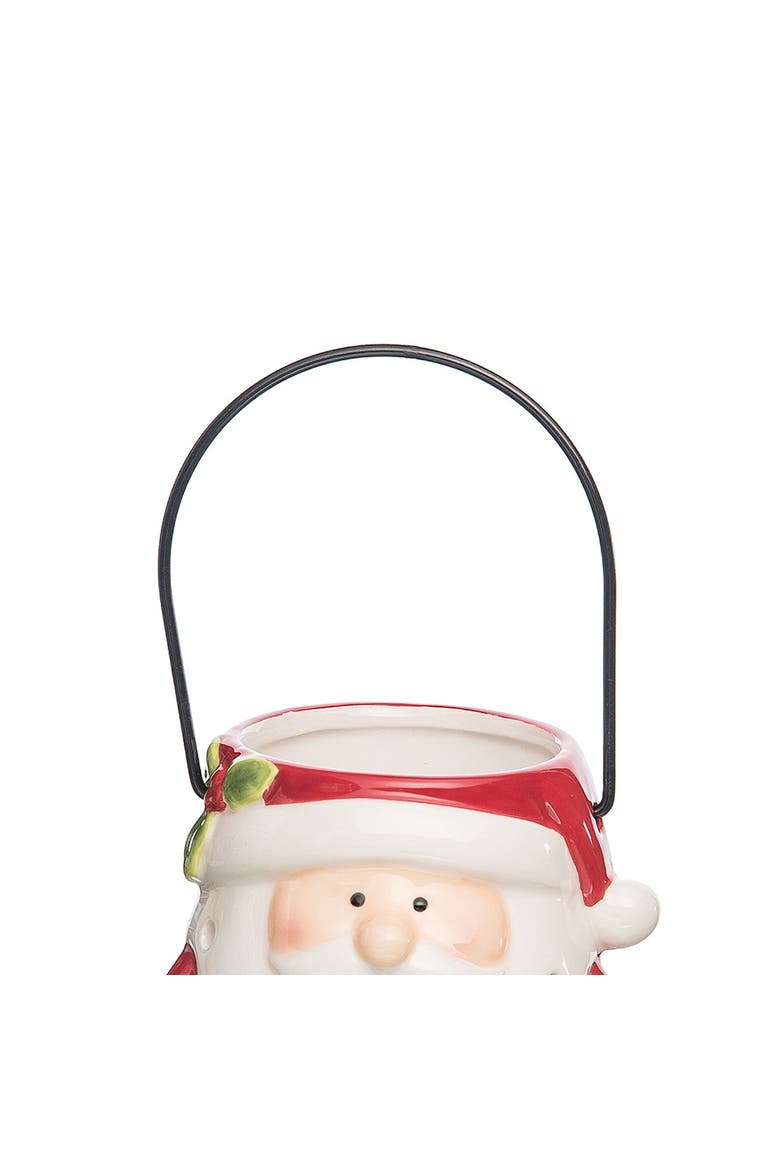 Santa Lantern, Alternate, color, Red