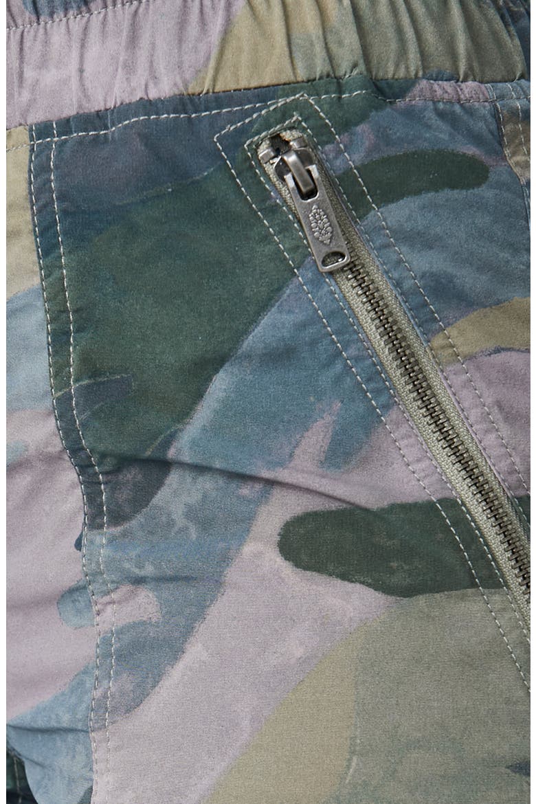 Stadium Camouflage Print Pants, Alternate, color, FOREST CAMO COMBO