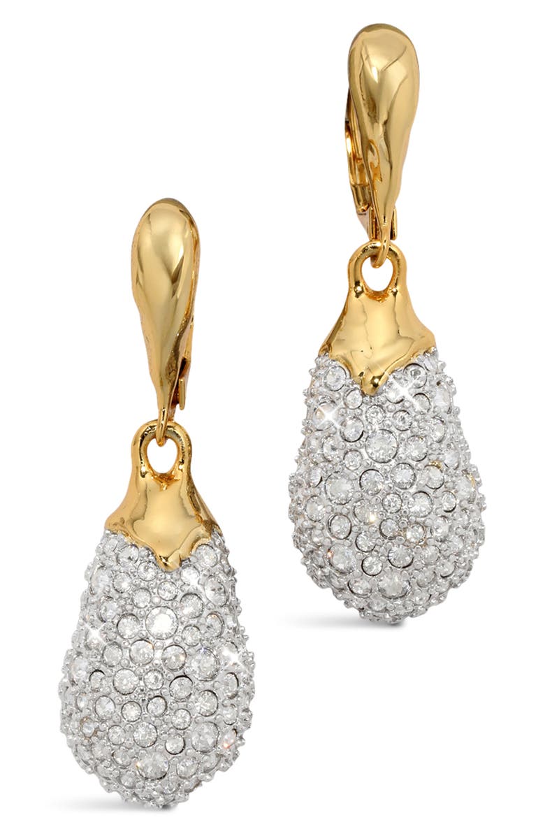 Alexis Bittar Solanales Drop Earrings, Main, color, Gold/ Crystals