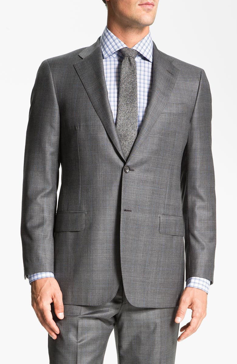 Hickey Freeman 'B Series' Wool Suit, Main, color, 