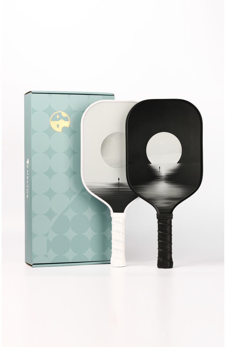 Helios SELENE Swift Pickleball Paddle Set, Main, color, Lunar-Obsidian