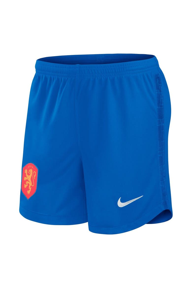 Women's Nike Blue Netherlands Women's National Team 2021 Stadium Home/Away Performance Shorts, Alternate, color, Blue
