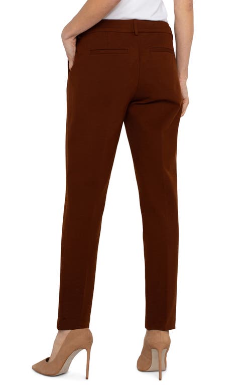 Liverpool Los Angeles Kelsey Knit Trousers In Red