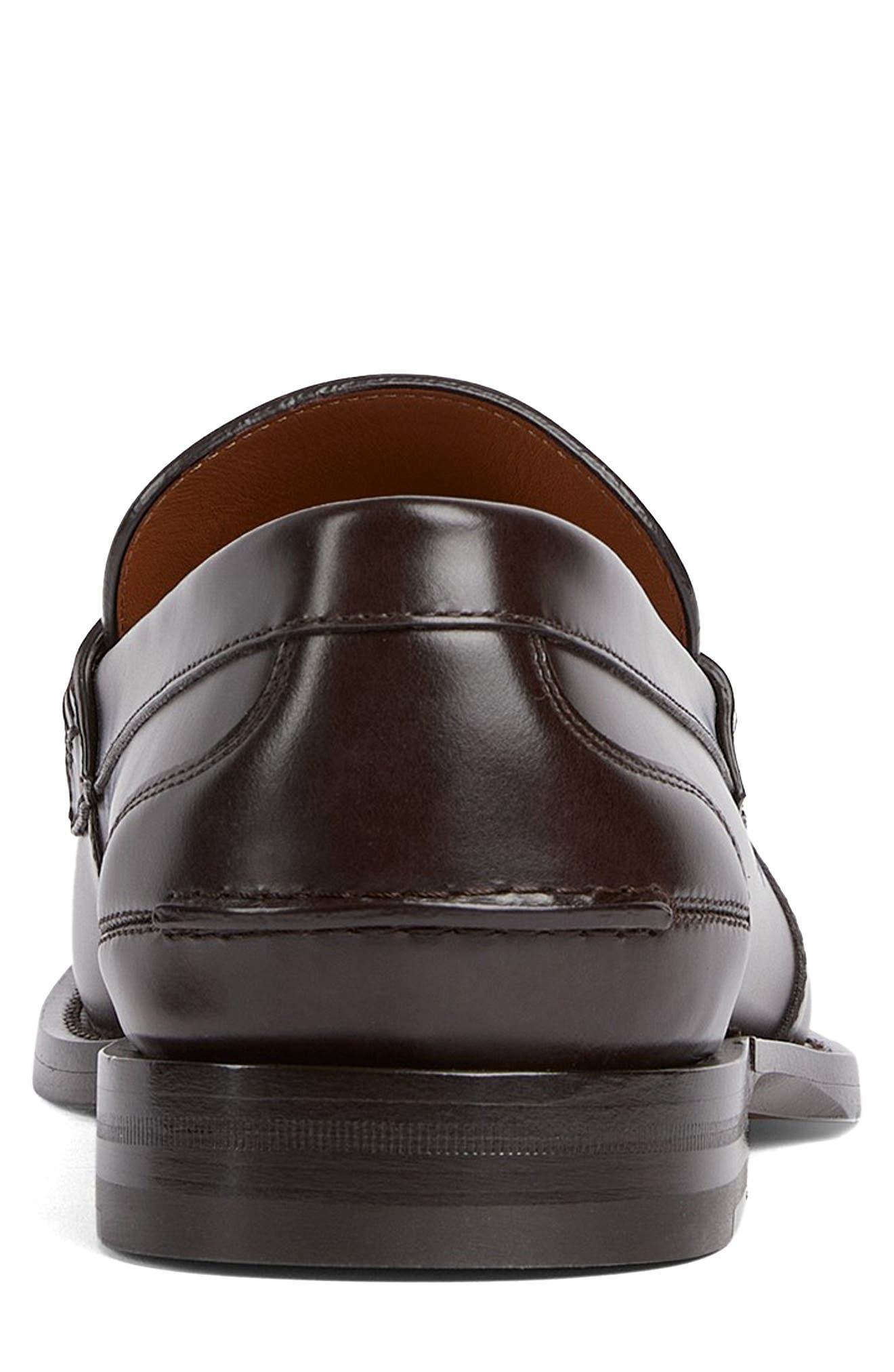 Terenze Horsebit Loafer, Alternate, color, 204 DARK BROWN PIGMENTS