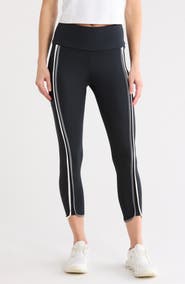 ORIGINAL PENGUIN GOLF High Waist Side Stripe Leggings
