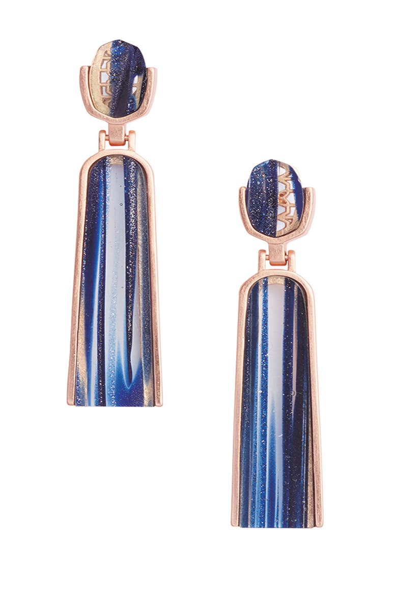 Carson Drop Earrings, Alternate, color, IVORY/ BRIGHT SILVER