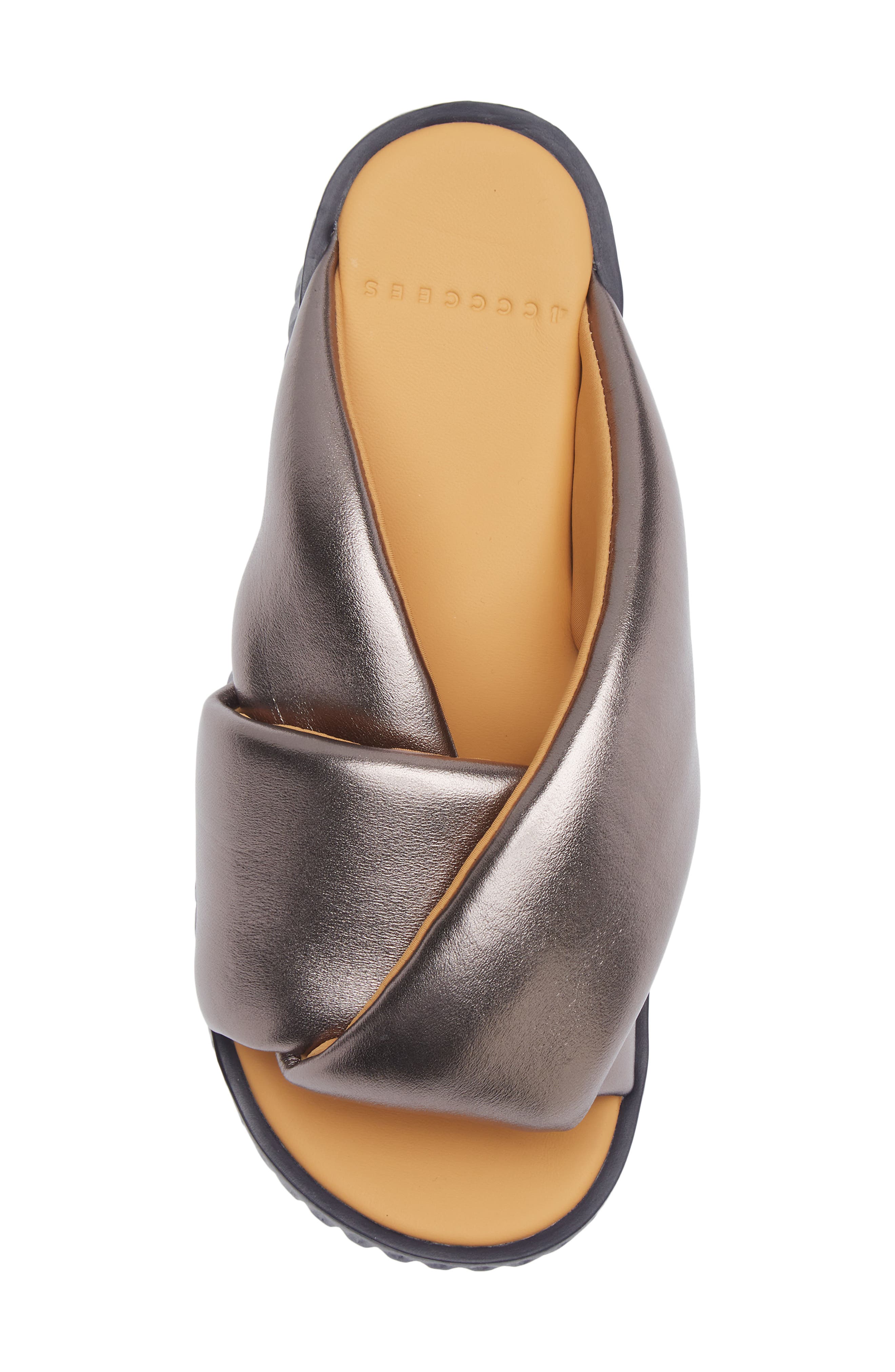 Plia Anda Platform Sandal, Alternate, color, GUN METAL