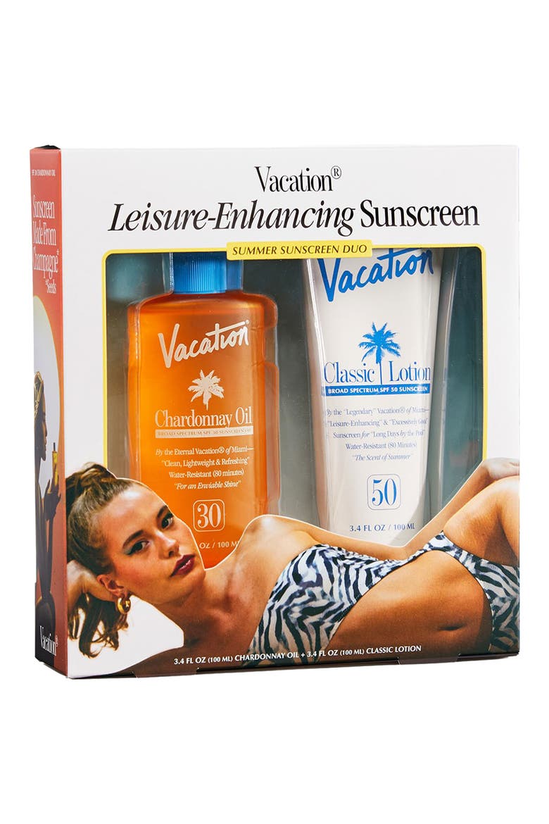 Leisure-Enhancing Sunscreen Summer Sunscreen Duo $41 Value, Alternate, color, NO COLOR