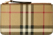 Burberry Check Strap Coin Case