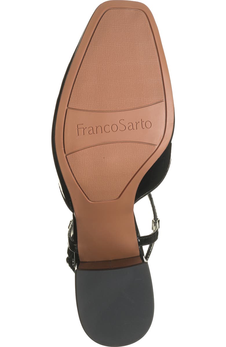 Franco Sarto Tasha T-Strap Pump, Alternate, color, Black Patent