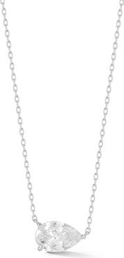 GLAZE JEWELRY Pear Cubic Zirconia Pendant Necklace