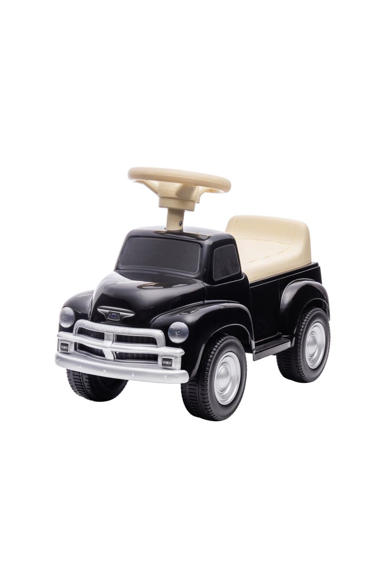 FREDDO Chevrolet 3100 Vintage Push Car for Toddlers, Main, color, Black