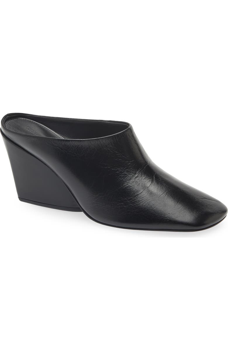 Proenza Schouler Slant Mule, Main, color, Black