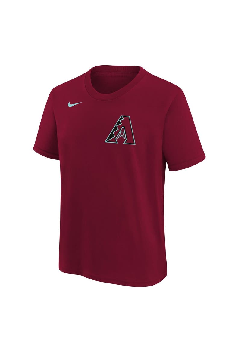 Youth Nike Corbin Carroll Red Arizona Diamondbacks Name & Number T-Shirt, Alternate, color, Red