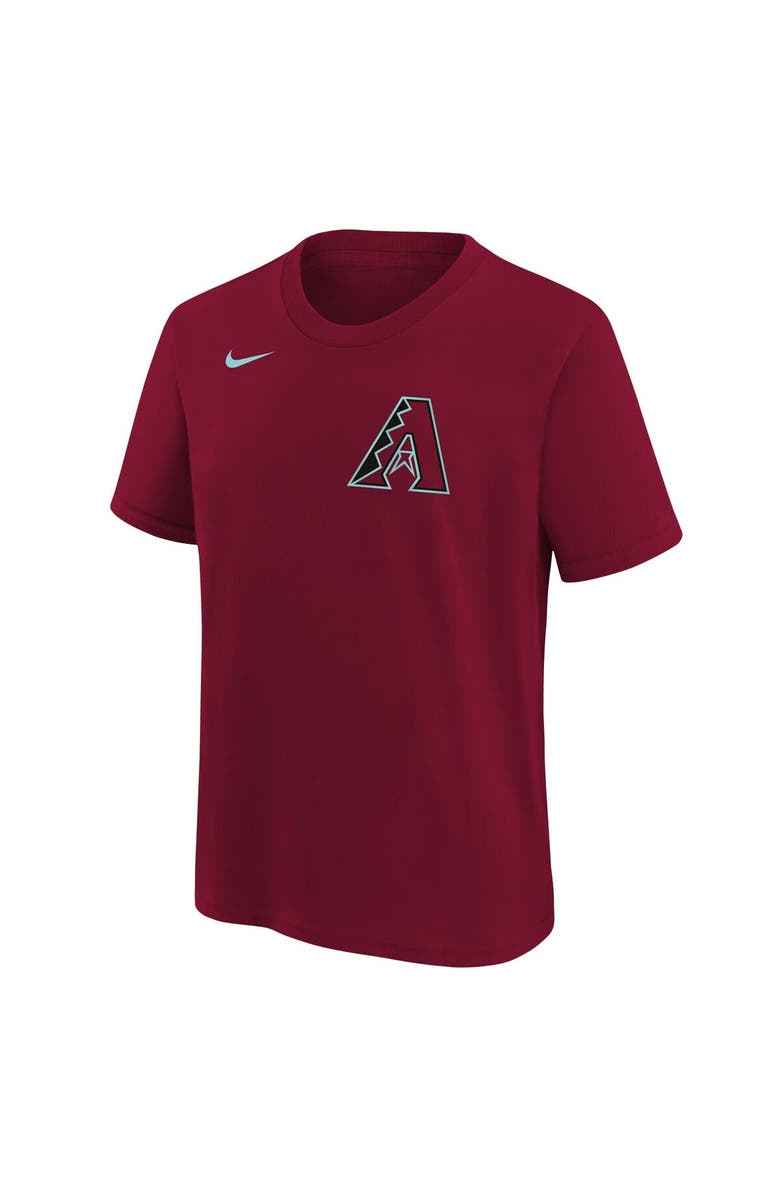Nike Youth Nike Corbin Carroll Red Arizona Diamondbacks Name & Number T-Shirt, Alternate, color, Red