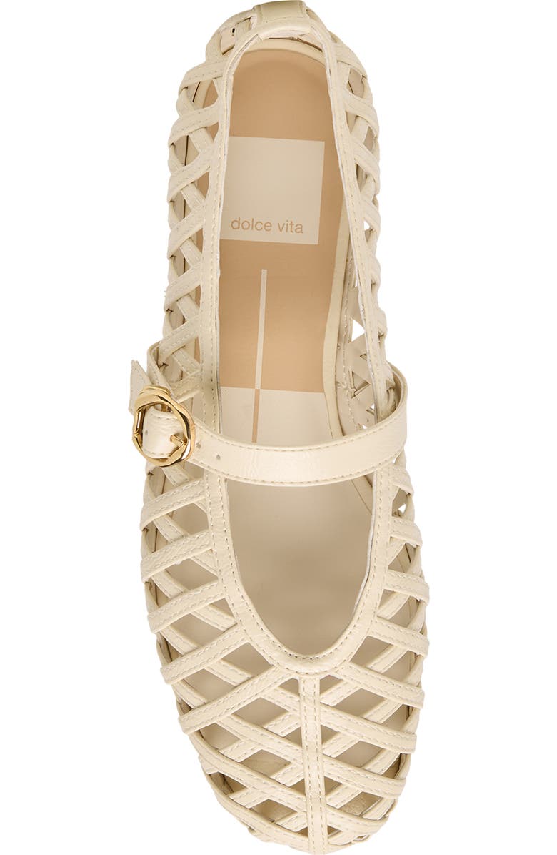 Dolce Vita Bodey Mary Jane Flat, Alternate, color, Bone Stella