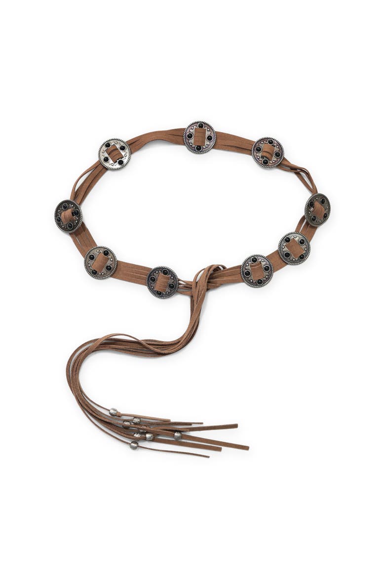 Dusk to Dawn Belt, Alternate, color, Brown