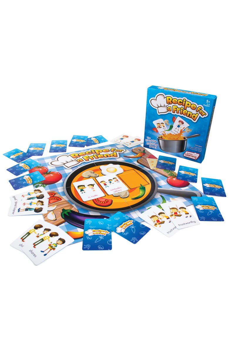 Recipe For A Friend Educational Board Game, Alternate, color, Multicolored