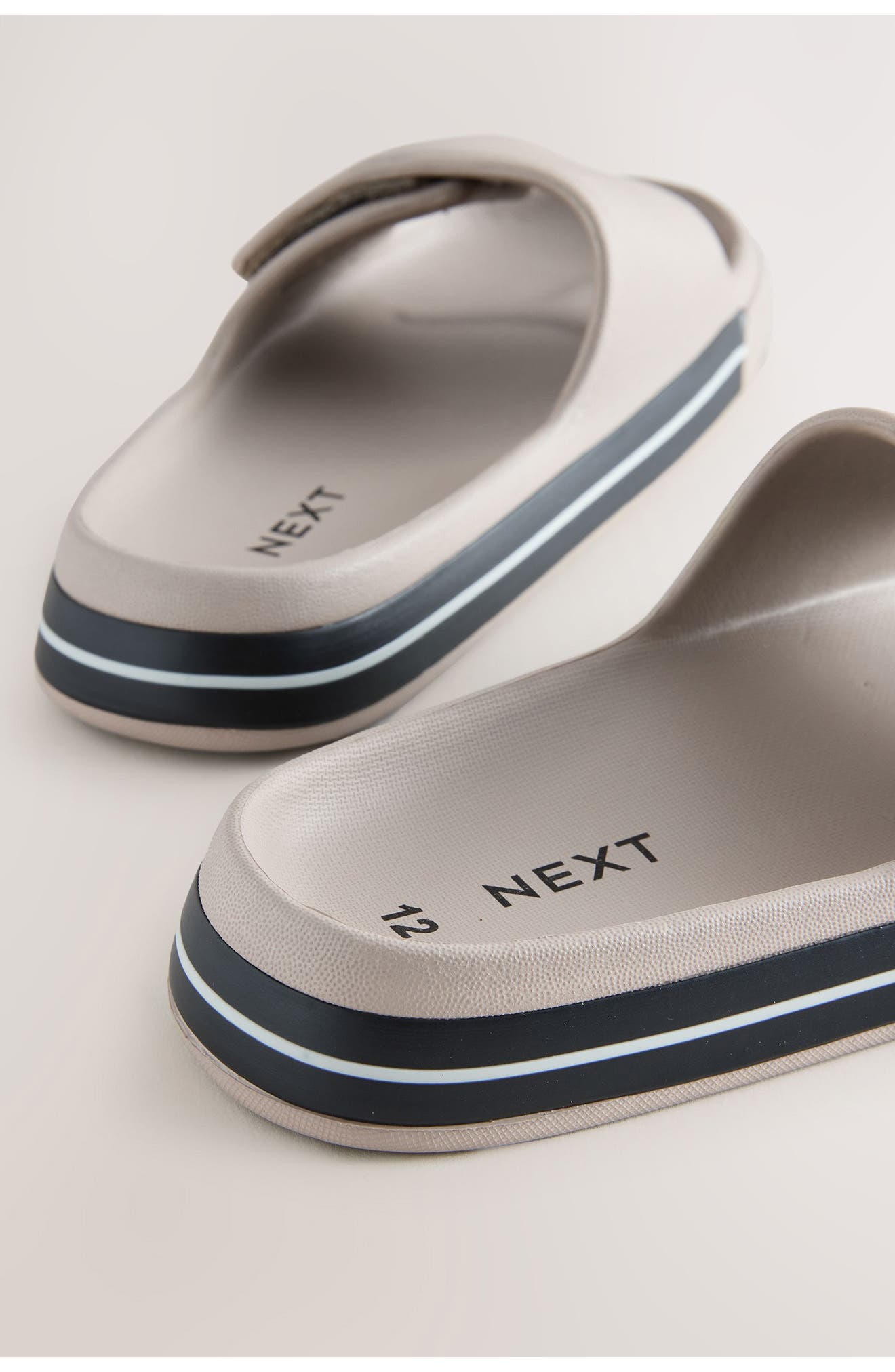 NEXT Kids' Cement Slide Sandal, Alternate, color, Beige