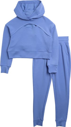Kids' Scuba Crop Hoodie & Joggers Set