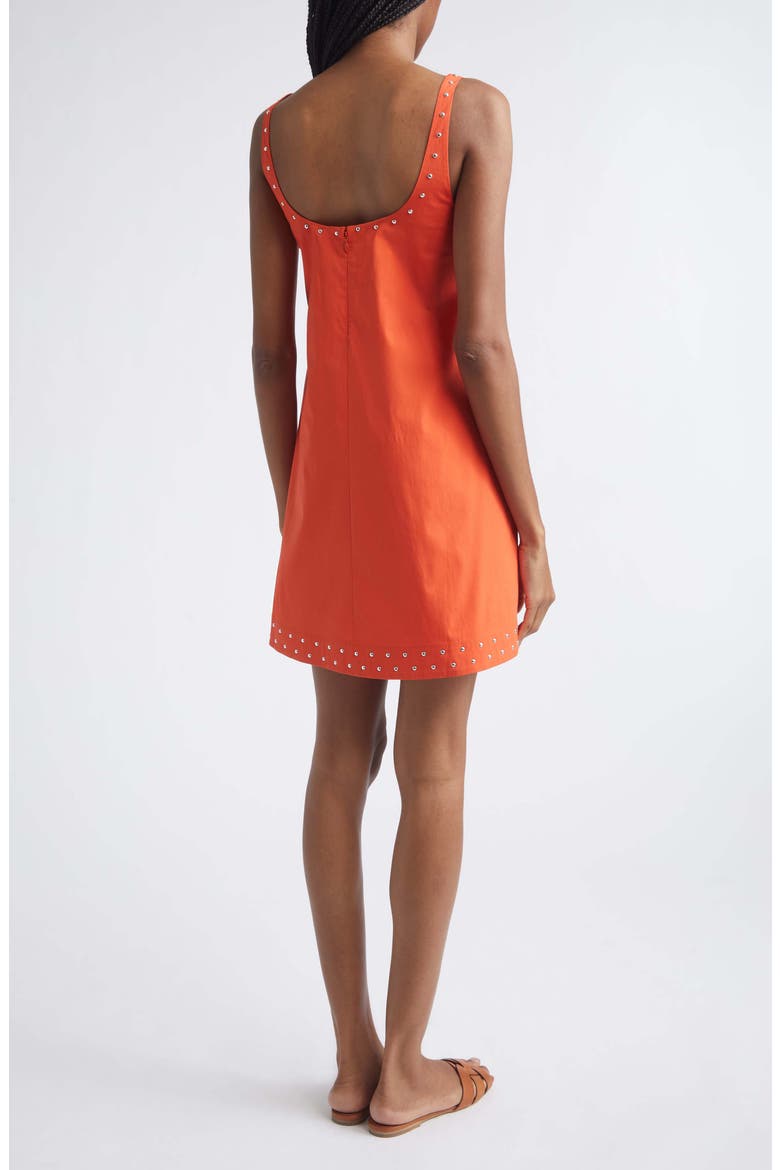 Brio Studded Swing Minidress, Alternate, color, KOI STUDS