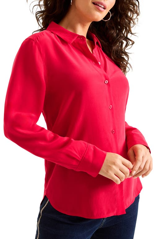 TOMMY BAHAMA TOMMY BAHAMA CLASSIC SILK BUTTON-UP SHIRT