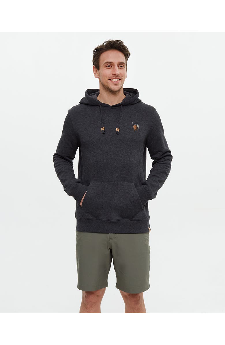 tentree Sasquatch Hoodie, Main, color, Meteoriteblackheather/Fishing