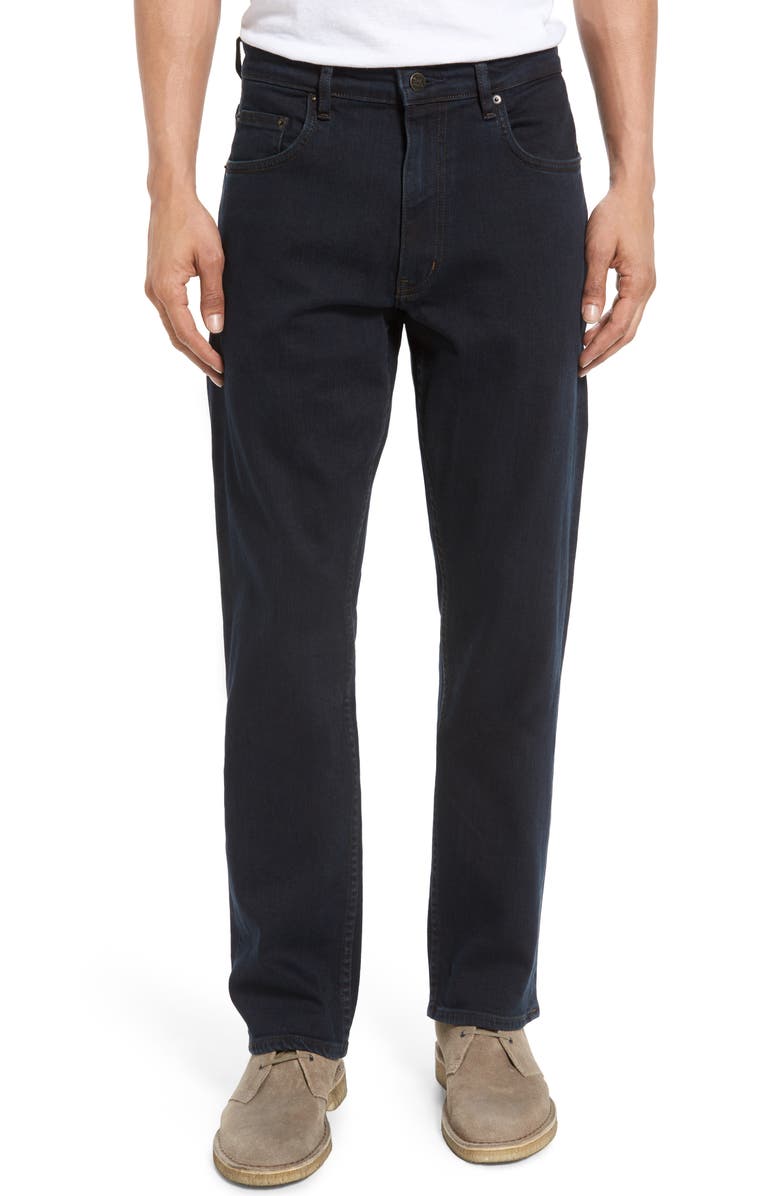 Rodd & Gunn Cobham Relaxed Fit Jeans, Main, color, Blue Black
