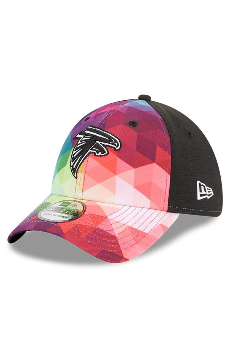 New Era Men's New Era  Pink Atlanta Falcons 2023 NFL Crucial Catch 39THIRTY Flex Hat, Main, color, 