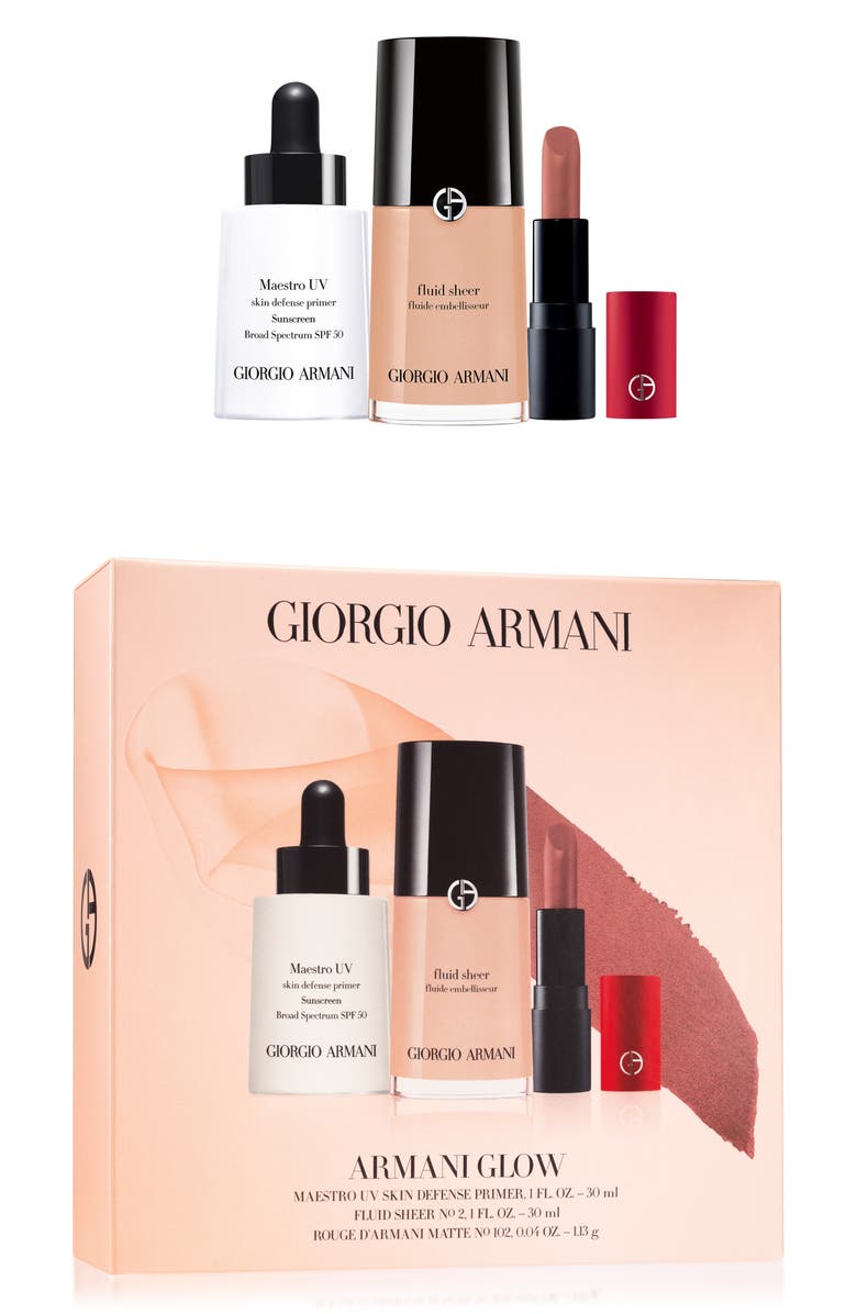 ARMANI beauty Giorgio Armani Iconic Glow Set, Alternate, color,