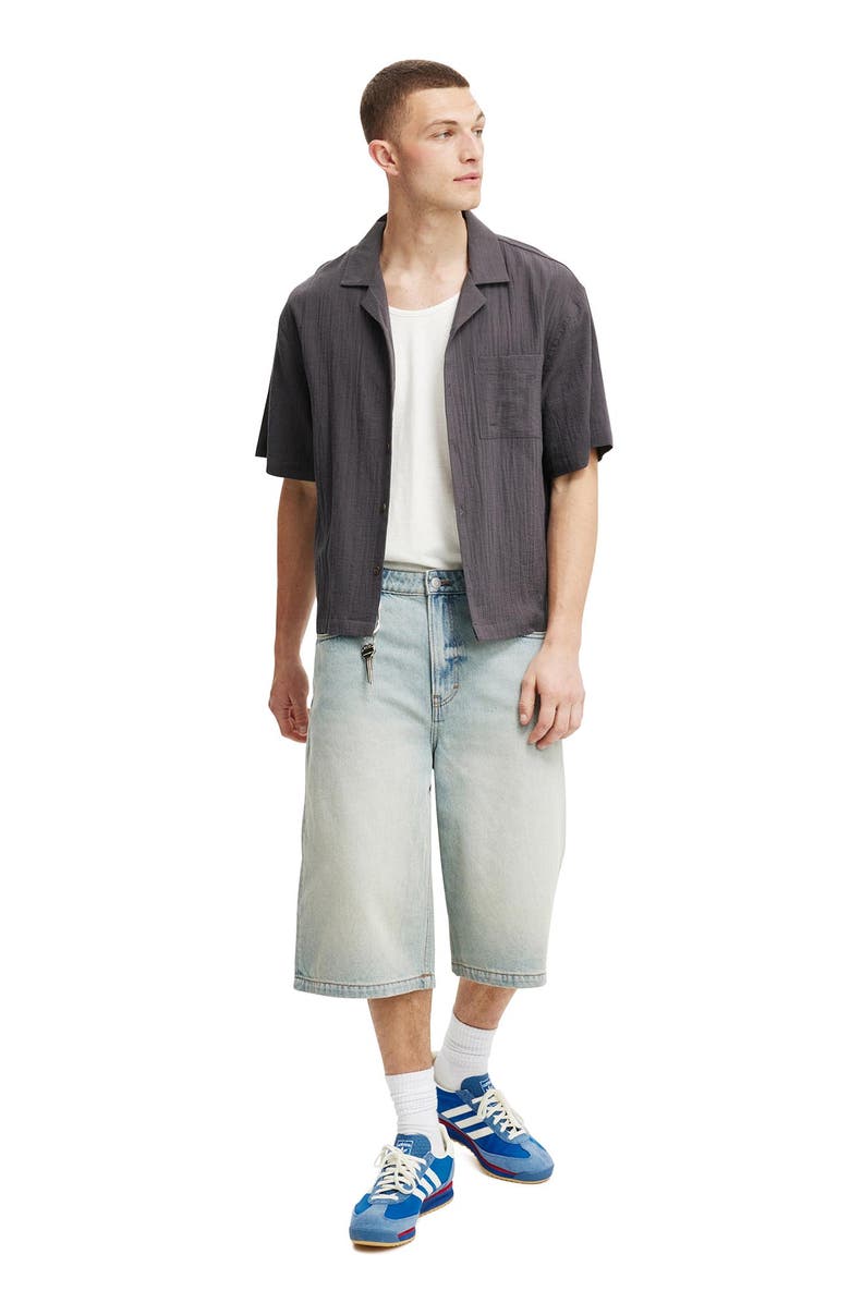 Cotton On Men's Riviera Box Fit Short Sleeve Shirt, Alternate, color, 