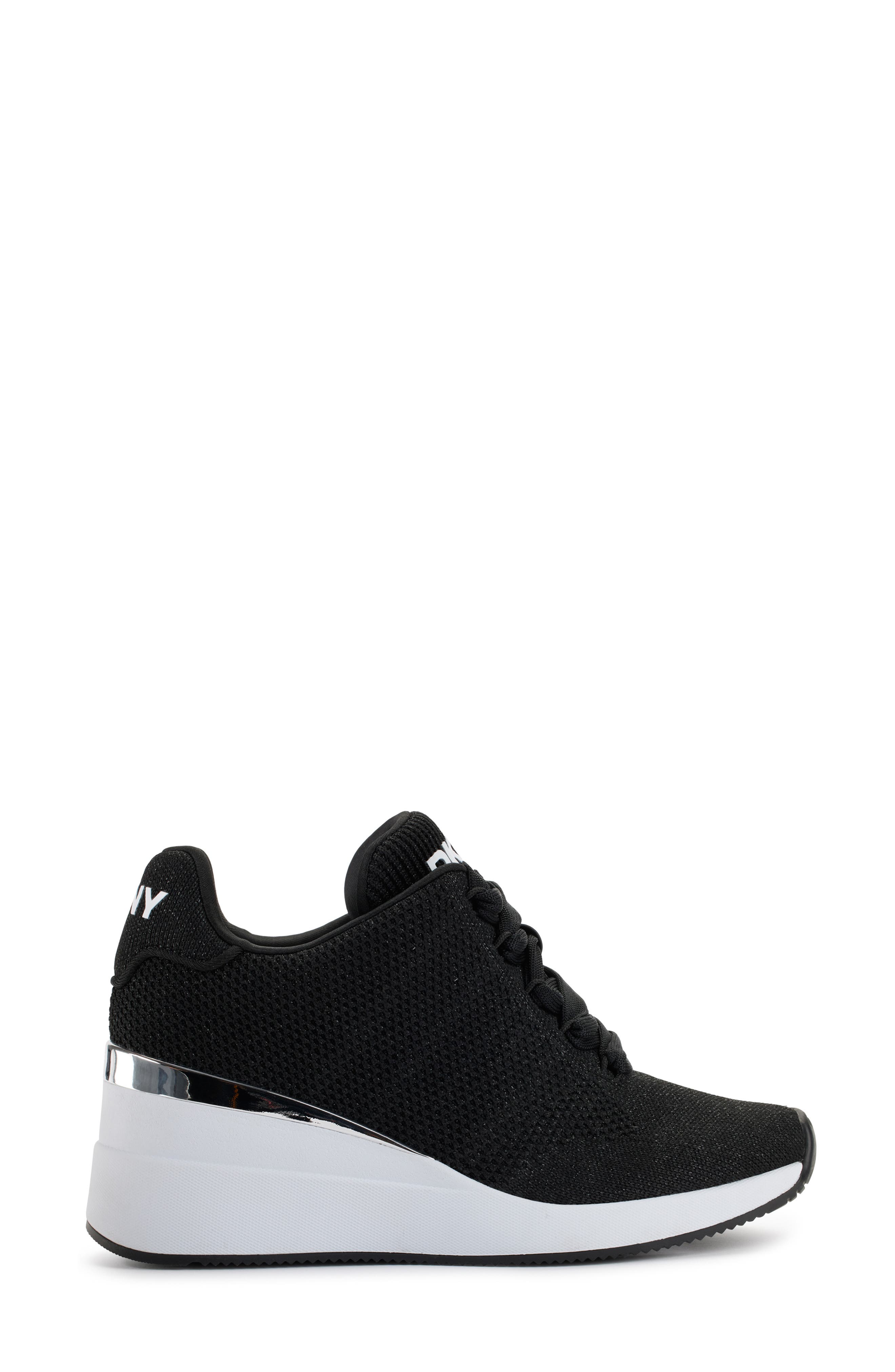 DKNY Wedge Sneaker, Alternate, color, 