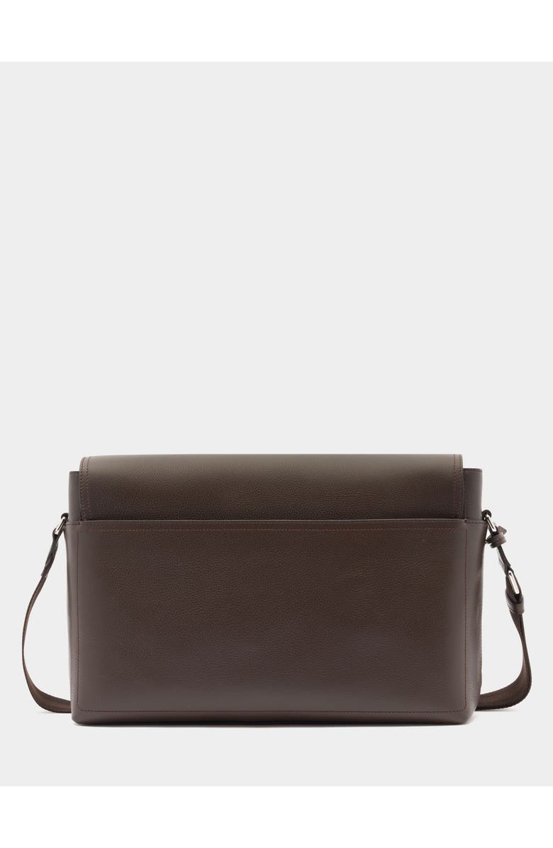 Bally Capitol Messenger Bag in Grained Leather, Alternate, color,