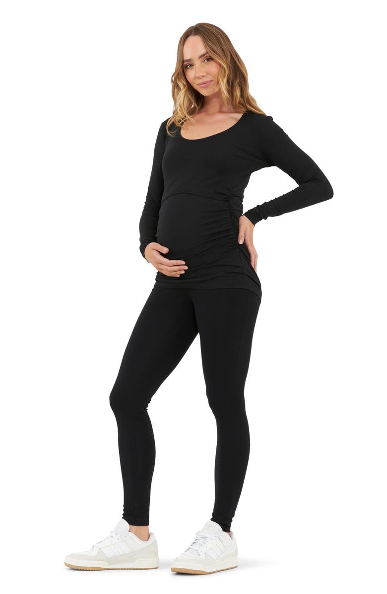 Ripe Maternity Knit Maternity/Nursing Top, Alternate, color, 