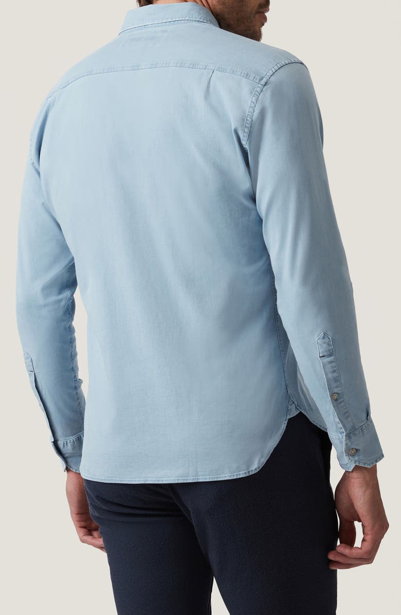 34 Heritage Faded Denim Button-Up Shirt, Alternate, color, Bleach