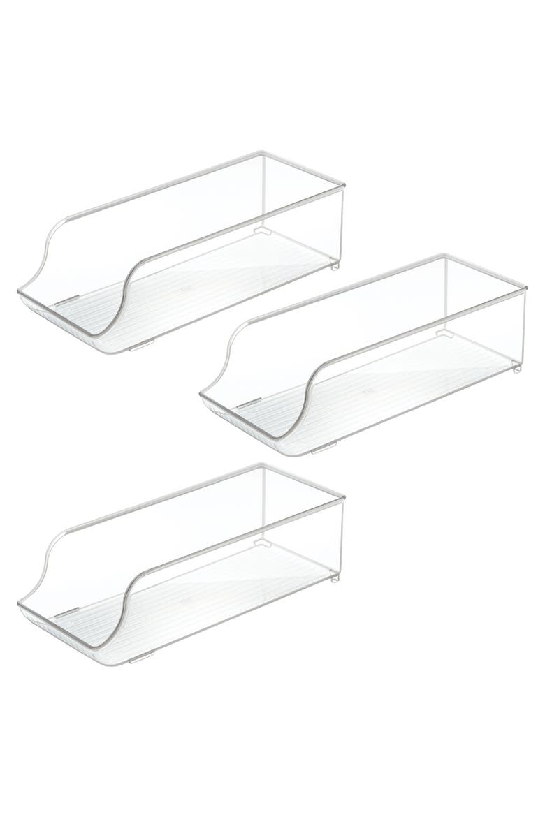 Stackable Soda Can Dispenser, Set of 3, Clear, Made in USA, Main, color, Clear