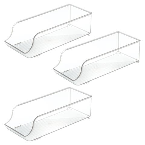 Stackable Soda Can Dispenser, Set of 3, Clear, Made in USA