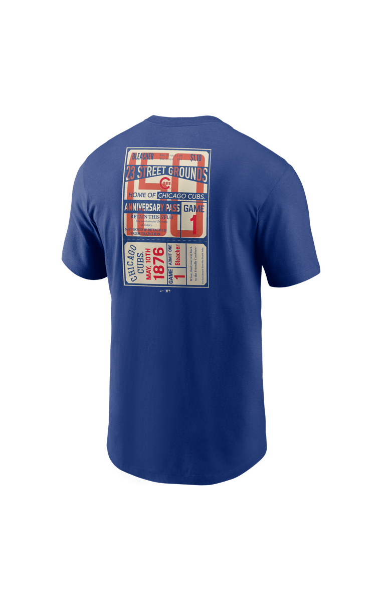 Nike Men's Nike Royal Chicago Cubs 150th Anniversary T-Shirt, Alternate, color, Royal