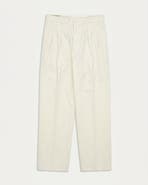 Fortela Newyork Pleated Cotton Trousers