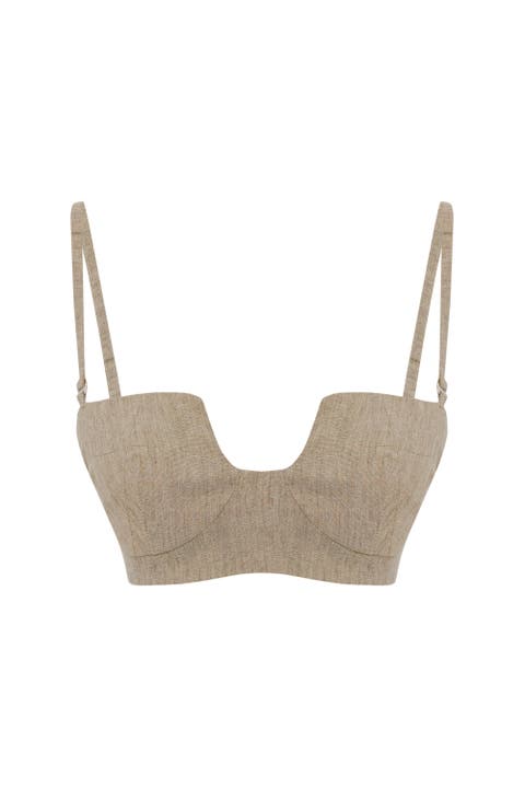 Linen Bra