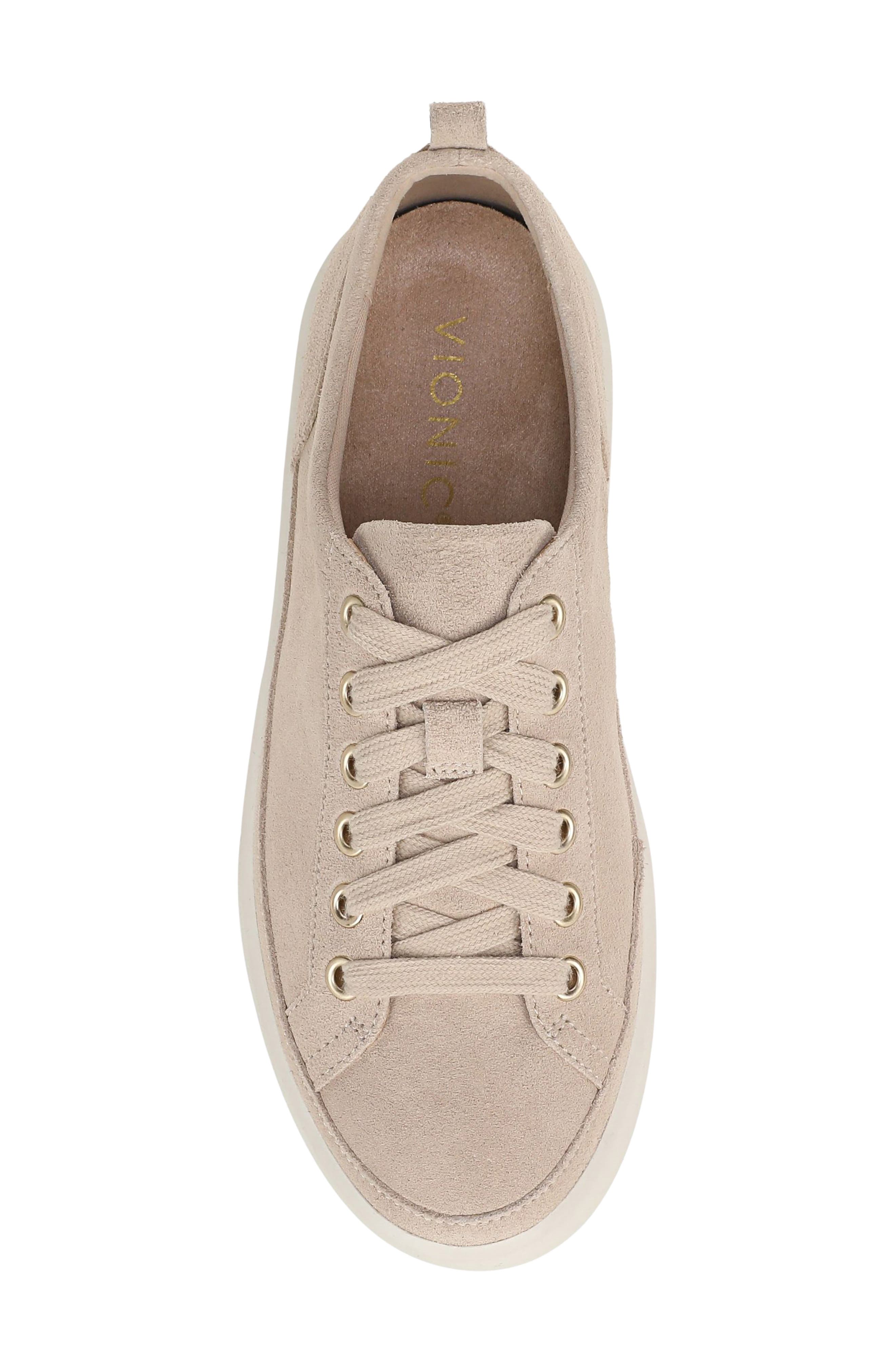 Winny Low Top Sneaker, Alternate, color, LUCID BEIGE SUEDE