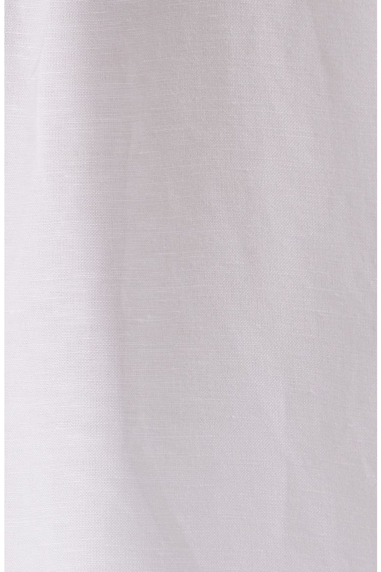 Linen Blend Tunic, Alternate, color, CRISP WHITE