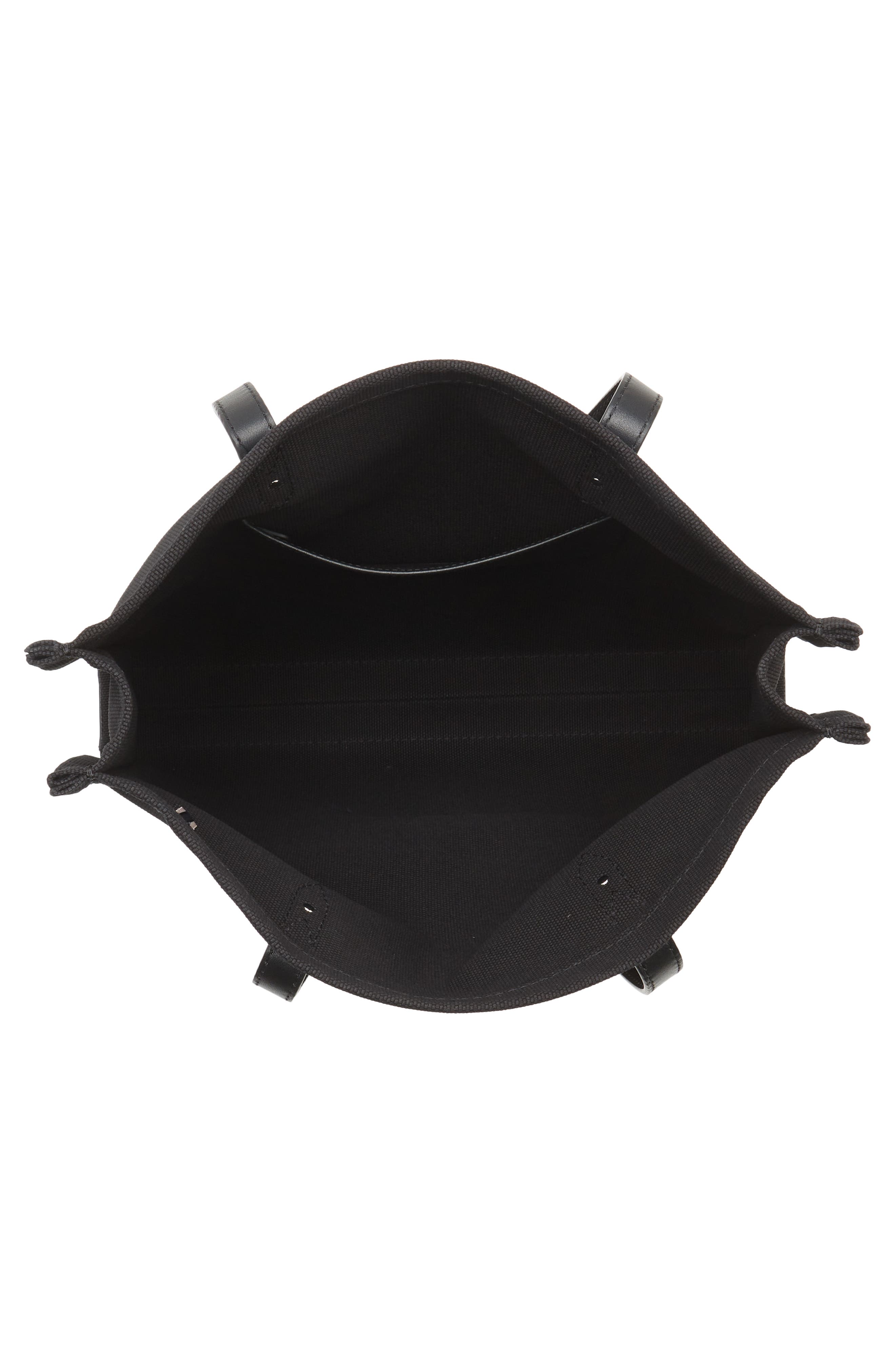 Jimmy Choo Logo Canvas Tote, Alternate, color, 