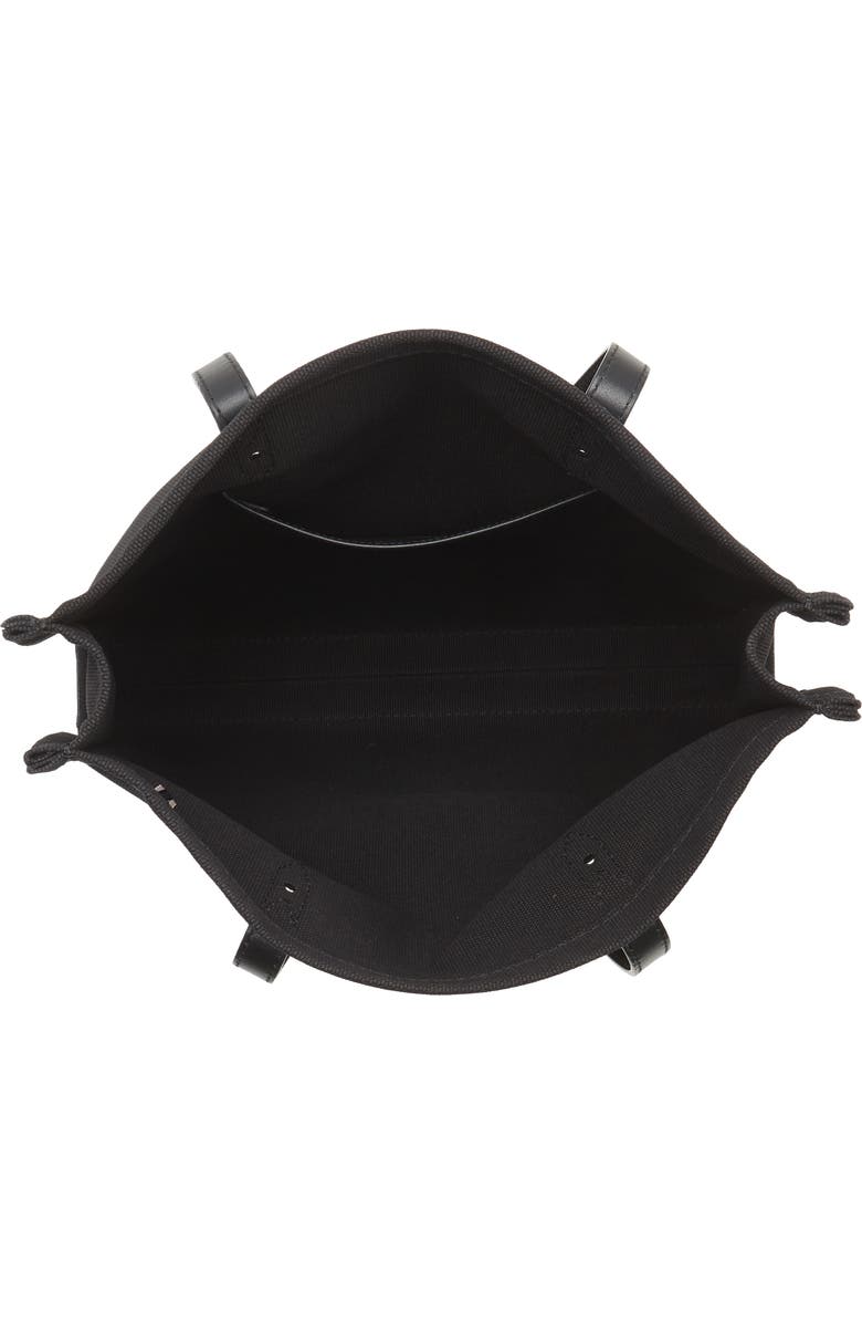 Jimmy Choo Logo Canvas Tote, Alternate, color,