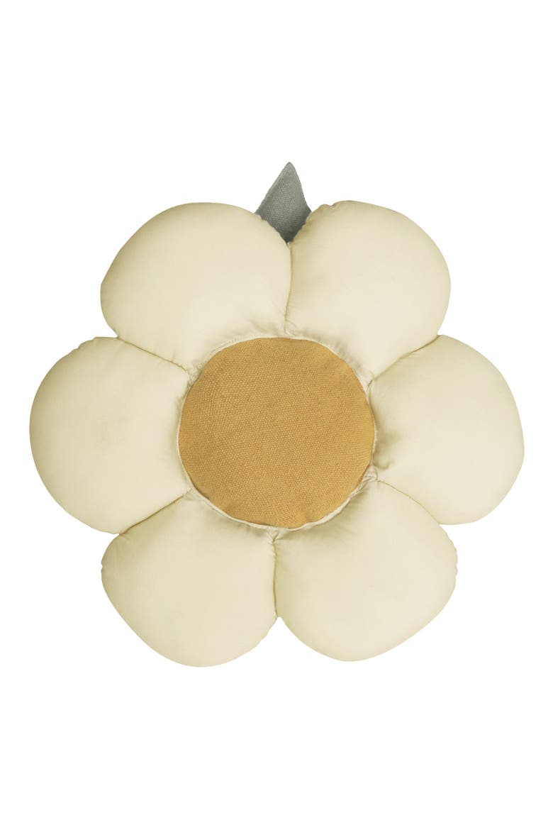 Little Daisy Cushion, Main, color, HONEY