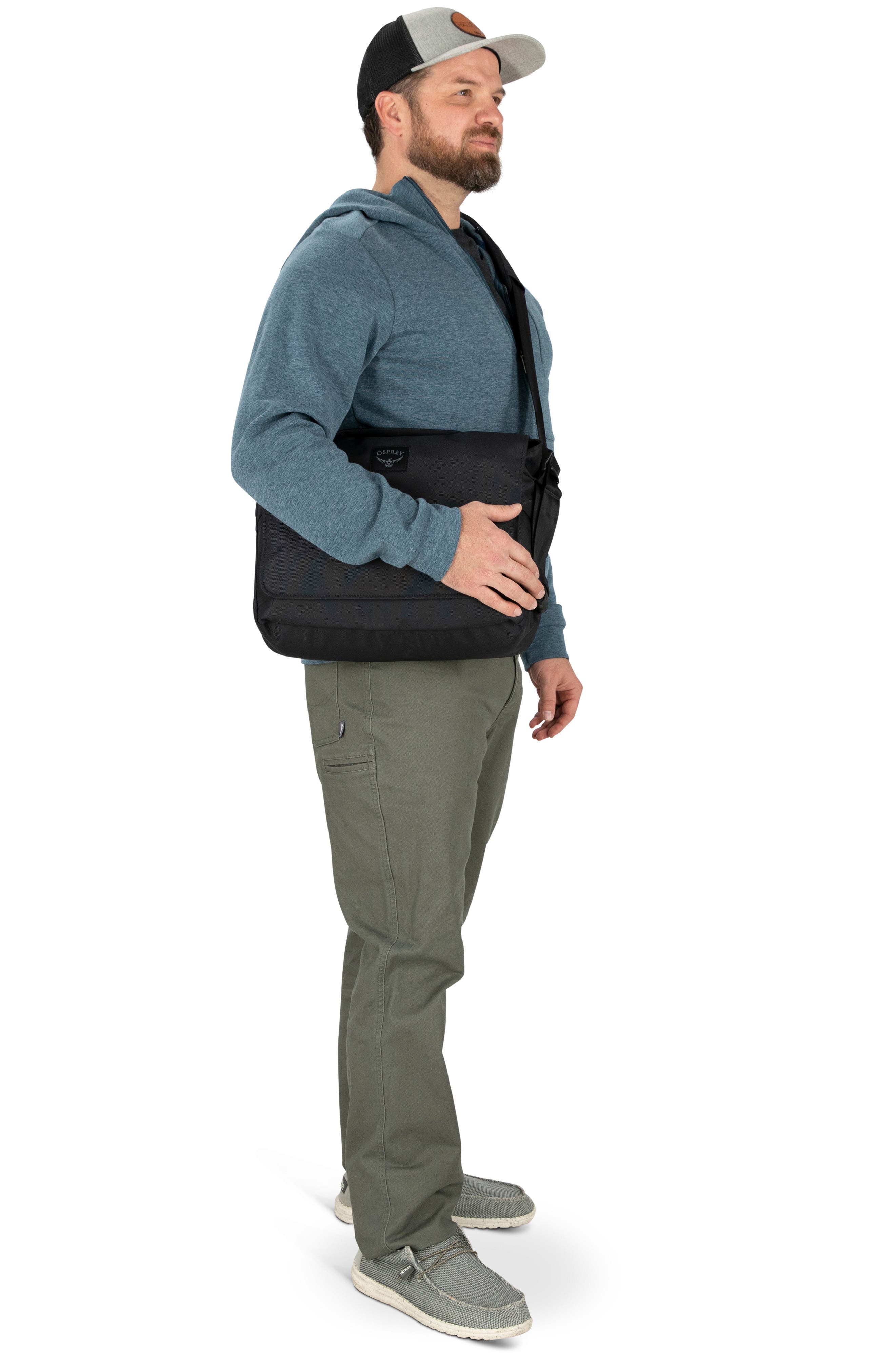 Osprey Aoede Messenger Bag, Alternate, color, Black