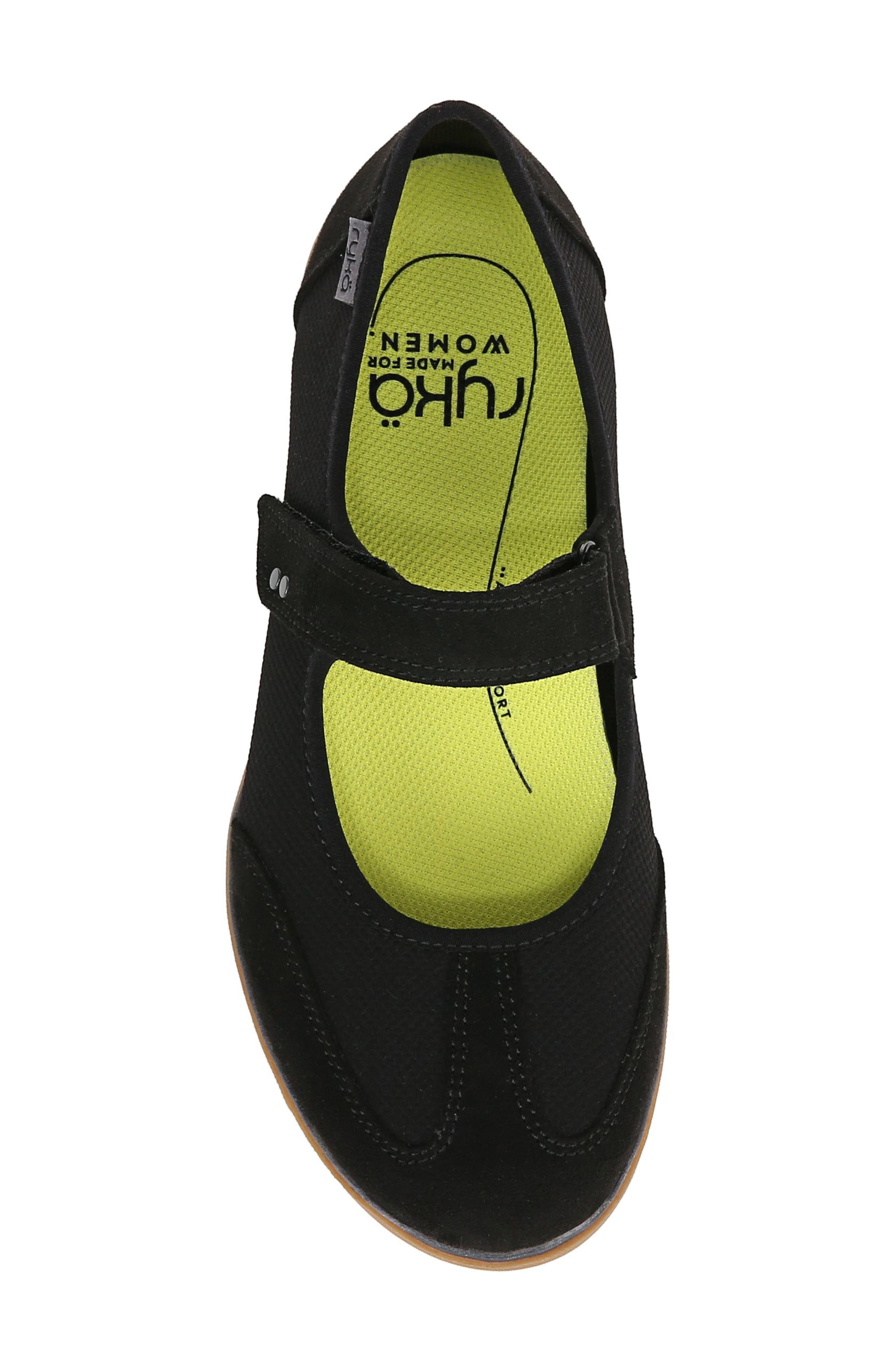 Rykä Effortless Mary Jane Flat, Alternate, color, Black